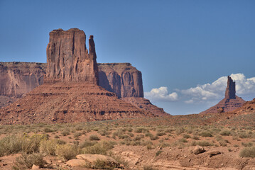 Scenic Views of Monument Valley