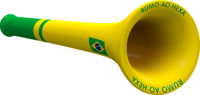 VUVUZELA BRASIL PARA COPA DO MUNDO CORNETAS