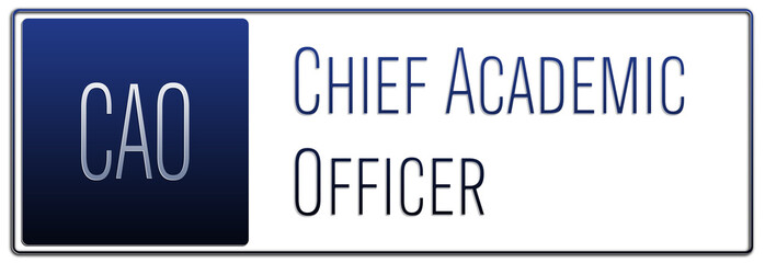 English professional title in management - Chief Academic Officer