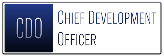 English professional title in management - Chief Development Officer