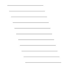 blank lined sheet