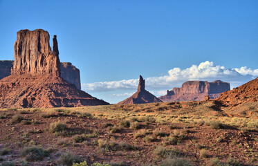 Scenic Views of Monument Valley