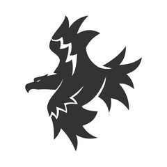 Eagle Logo Vector animal design Icon Illustration Brand Identity