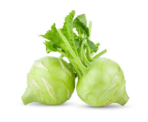 Kohlrabi isolated on transparent png