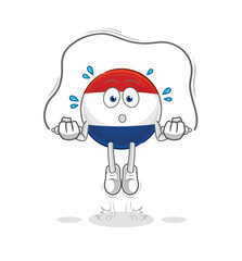 Netherlands jump rope exercise. character vector