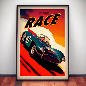 Car Race Poster