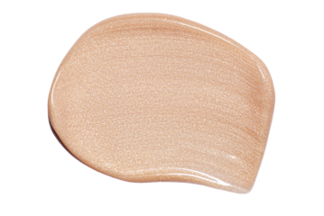 peach shimmer smear of lipgloss, png, bright color cosmetic product stroke, acryl gel, pink nail polish, cosmetic or beauty product texture, liquid blush, foundation brightening base, make up base