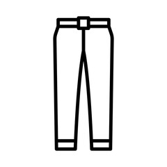 Illustration of Trouser design Icon