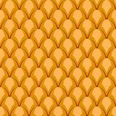fish scale/ pineaple texture