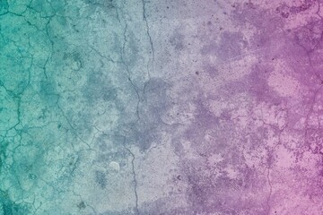 Neon light on concrete wall texture background. Lighting effect blue and red neon background for product display, banner, or mockup