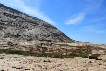 landscape of the mountains