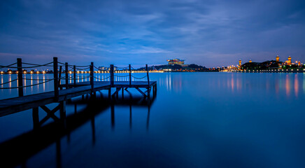 Sunset near butterfly DAM in Putrajaya.