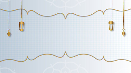 Luxury ramadan background. Vector illustration