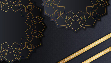 Luxury ramadan background. Vector illustration for islamic festival