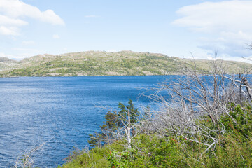 Lake Pehoe view, Torres del Paine, Chile