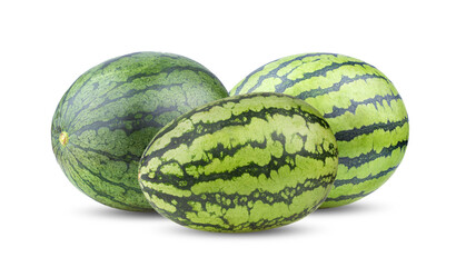 Watermelon isolated on transparent png