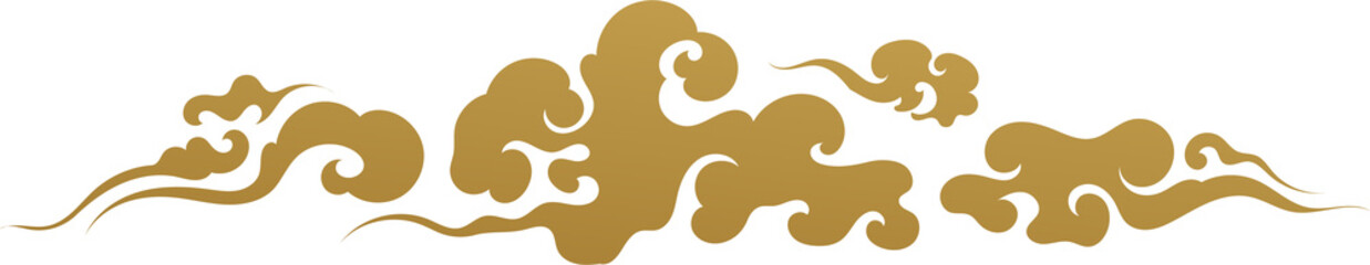 Chinese Clouds Illustration