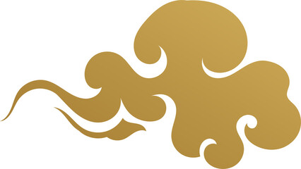 Obraz premium Chinese Clouds Illustration