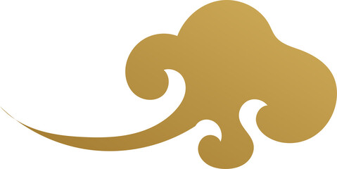 Chinese Clouds Illustration