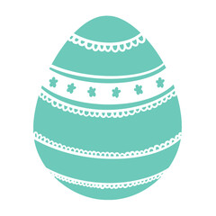 Pastel Cute Easter Egg Decoration