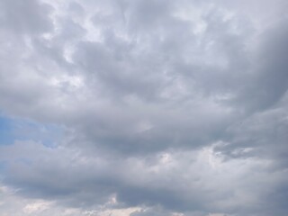 sky and storm clouds