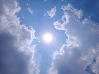 sun and clouds