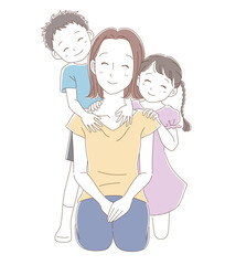 仲良し親子
