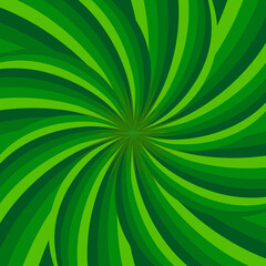 Abstract green background in geometric style. 