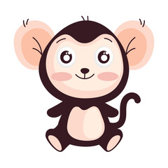 cute monkey animal