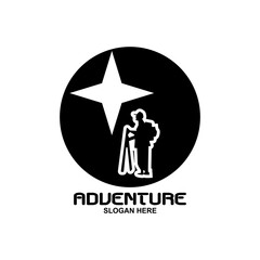 logos with tour and travel themes, perfect photos of mascots, icons, posters, brands, screen printing, company logos, etc.