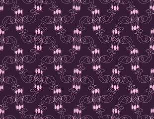 Fototapeta premium seamless floral pattern
