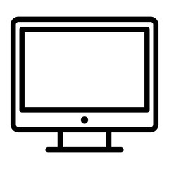 lcd tv monitor icon
