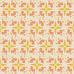 Bell Holly Berry Christmas Tree Star Seamless Pattern Background Garden Nature Winter Art