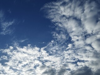 Middle altitude cumuliform clouds often arranged in heaps or rolls a pattern resembling fish scales. Sky Heaven, Clear Sky. The Way to Heaven. clouds mood