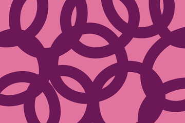 round pattern round abstract painting illustration