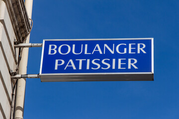 Fototapeta premium French street sign 