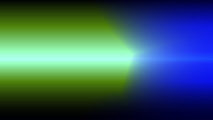 Abstract blue and green light creative background illustration.