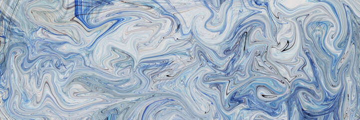fluid abstract art design, marble effect texture background, pouring paint art.