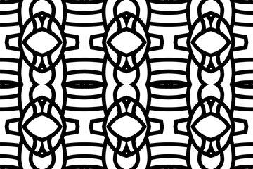 Ornament seamless pattern. Geometric background.Textile print, web design, abstract background. Vector art.