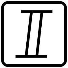 Editor Format Italic Text Tool Type