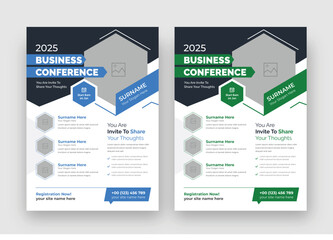 Corporate Business Conference Flyer Template
