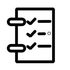 Fototapeta premium Feedback Check List Clipboard Note Menu