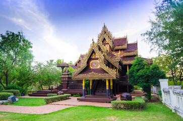 Naklejka premium temple
