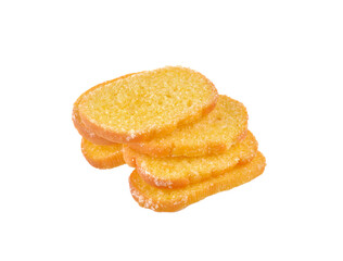 Crispy Bread Butter on transparent png