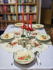 Christmas time. Seasonal concept. Home decoration.