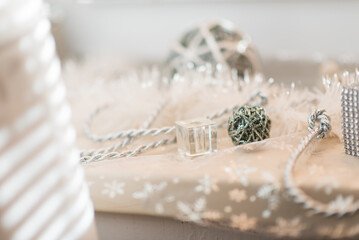 Christmas time. Seasonal concept. Home decoration.