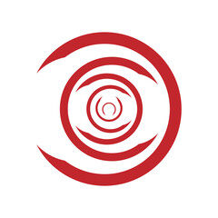 hurricane icon symbol illustrator. can be used for logos, business, websites and companies and gaming logos. vector illustrator eps 10