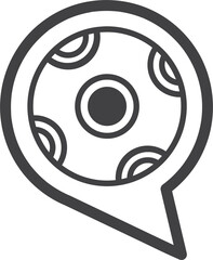 football chat icon