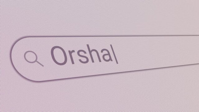 Search Bar Orsha 
Close Up Single Line Typing Text Box Layout Web Database Browser Engine Concept