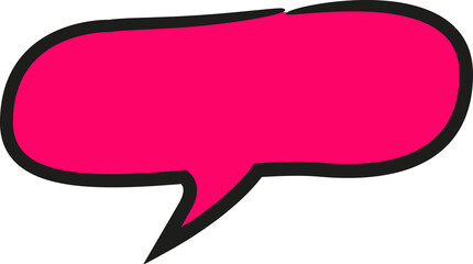 comic speech bubble illustration